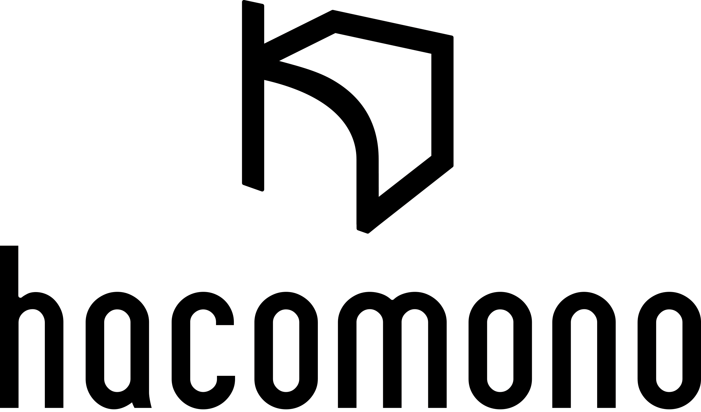 株式会社hacomono ロゴ