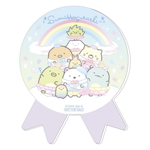 メダル風アクリルバッジ