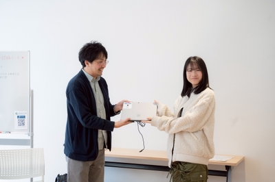 岡部亮司さんより、こども編集部員へ