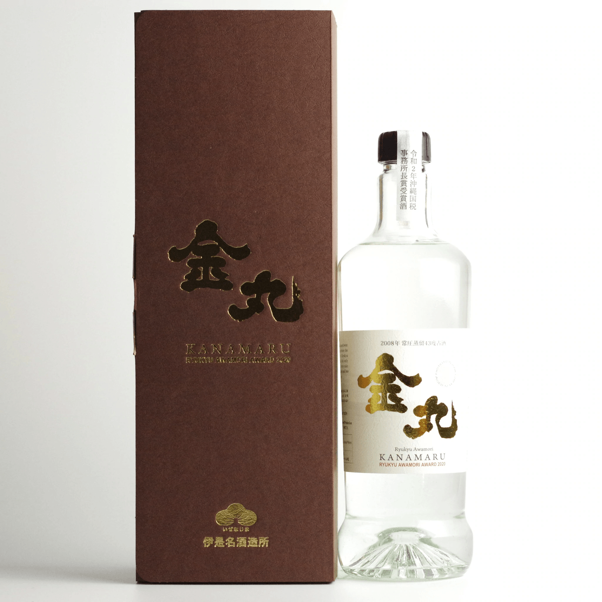 「珠玉の逸品」より限定販売などの泡盛紹介　伊是名酒造　金丸(令和2年沖縄国税事務所長受賞酒)43度