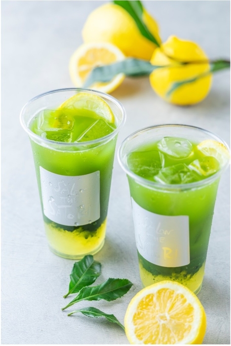 お濃茶ソーダでしゅわっと爽やかに!