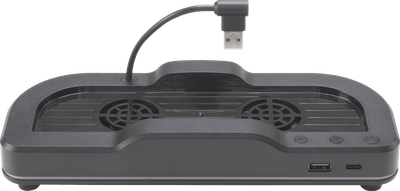 スタンド前面（画像右側）にUSB-AとType-Cポートを搭載