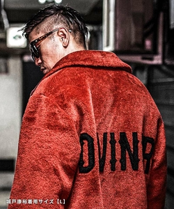 Classic Back Logo Fur Jacket（レッド）