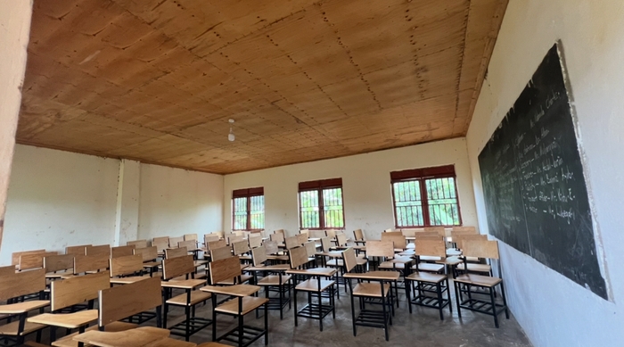 学校の教室の写真