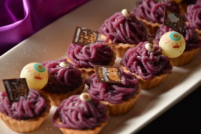 紫芋のお化けモンブラン
