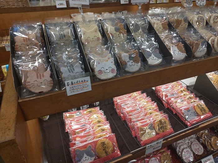 実店舗猫せんべい売場