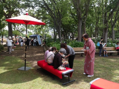 野点（昨年開催の様子）
