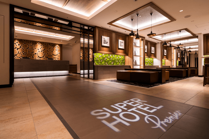 スーパーホテルPremier銀座 ロビー