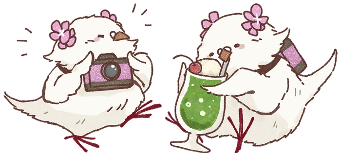 鎌倉を一緒に旅するオリジナルキャラクター「ぽと」