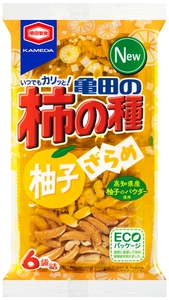 『131g 亀田の柿の種 柚子ざらめ』