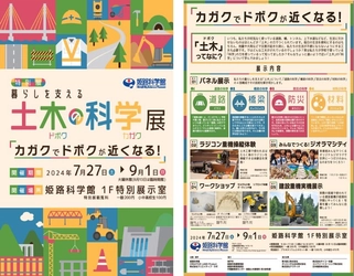 夏休み限定 暮らしを支える土木の科学展を姫路科学館にて開催中！ ラジコン重機の操縦や化石掘り、ジオラマシティ作成体験など 様々なプログラムをご用意