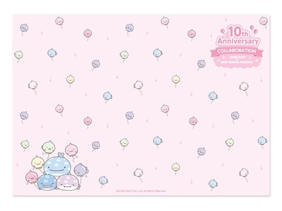 「じんべえさんとふうせんうお」ランチョンマット大（B4サイズ／紙製／非売品）