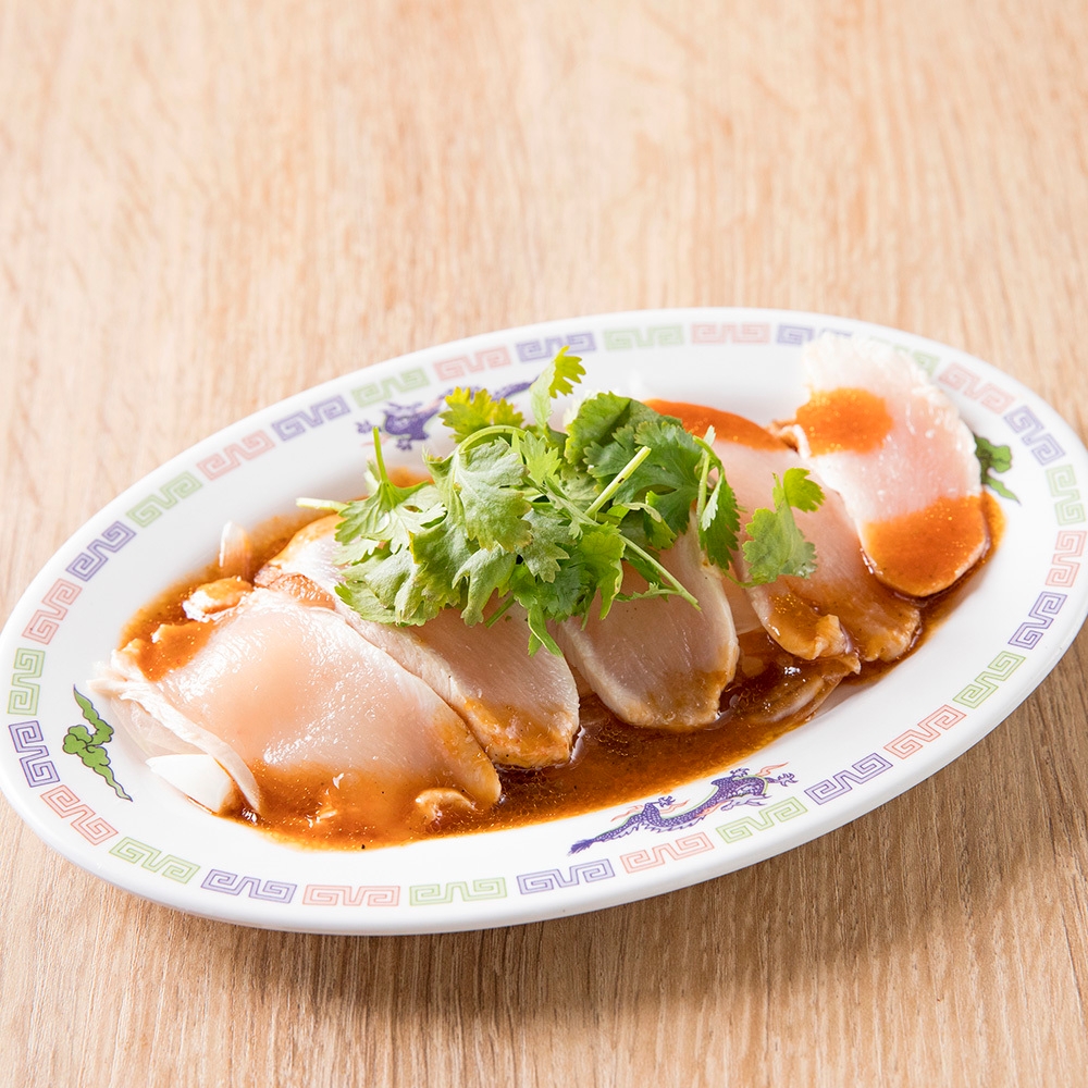 パクチーよだれ鶏 398円(税別)