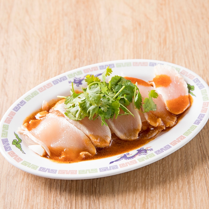 パクチーよだれ鶏 398円(税別)