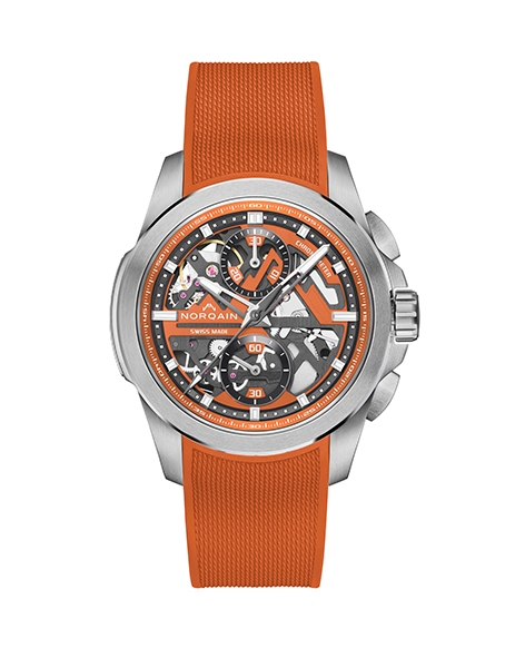 Independence Skeleton Chrono Orange-5