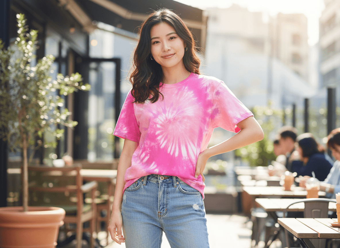 タイダイ(うずまき状)