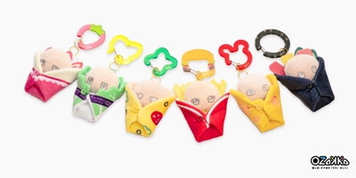 新商品「ぬいのおくるみ ぬいくるみん」3月29日発売！ 大切な推しのぬいぐるみを慈しみながら持ち歩けるぬい活グッズ