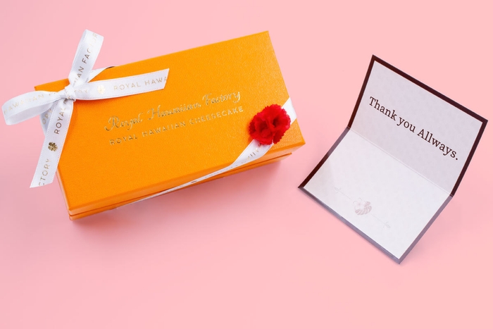 母の日限定パッケージ(チーズケーキ)