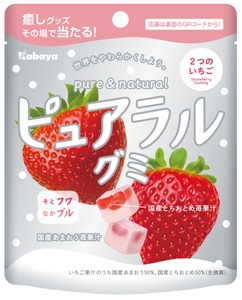 ピュアラルグミ　2つのいちご