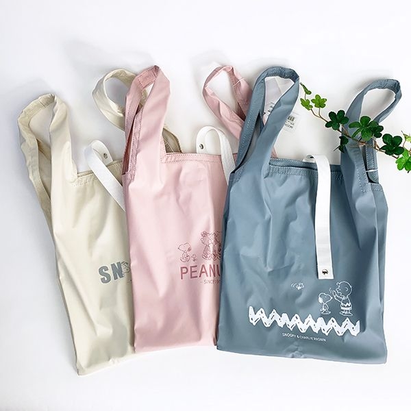 エコバッグ買うならずっと使える丈夫で高機能なのがいいな。めちゃめちゃ便利なスヌーピーのマルシェバッグでお洒落にお買い物♪