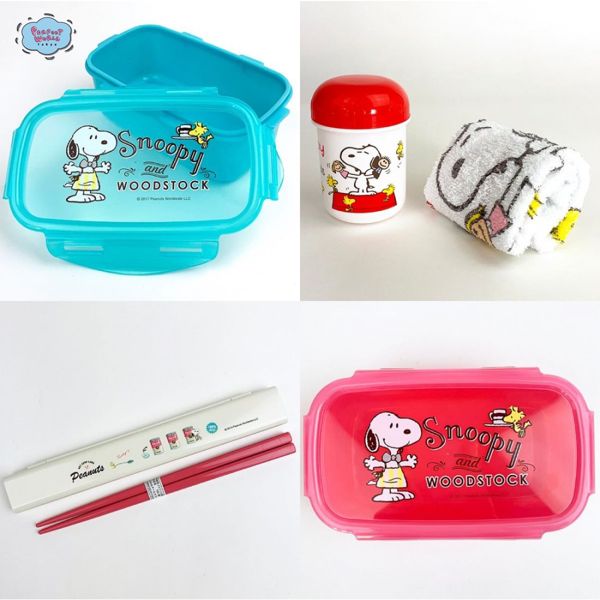 速報 新商品発売開始 スヌーピーのランチグッズで気分も一新♪カラフルなお弁当箱やおしぼりセット スヌーピーのランチグッズで気分も一新♪カラフルなお弁当箱やおしぼりセット