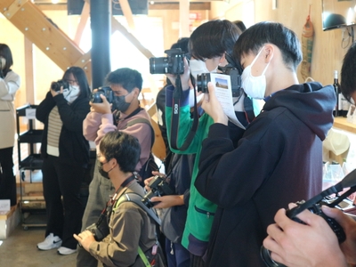 探求キャンプの様子