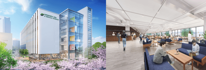 新学舎:葵棟/葵ダイニング内観パース