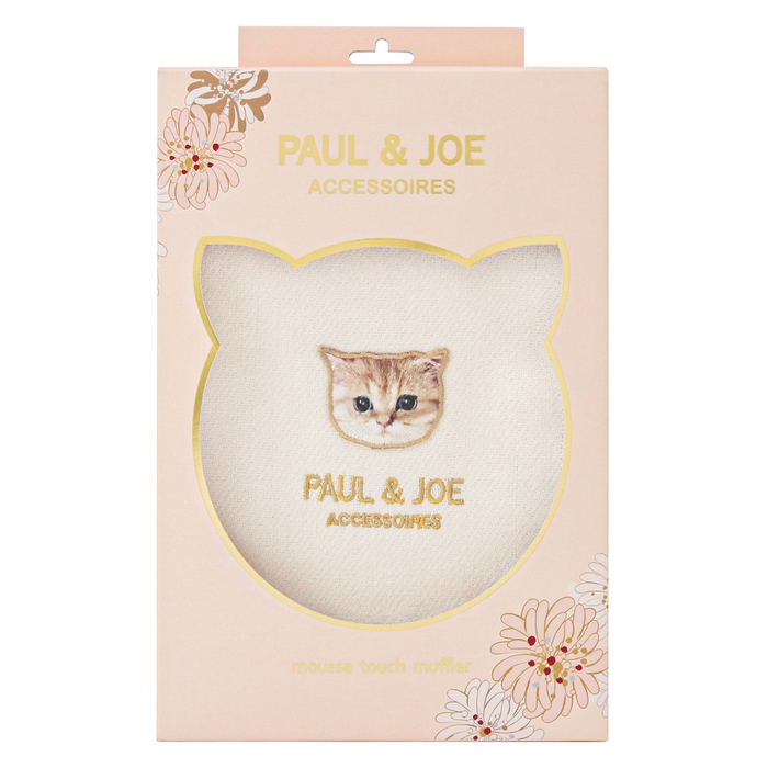 可愛らしいパッケージ入りマフラー ヌネットワッペン