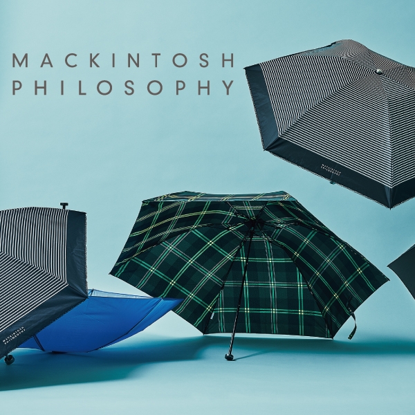 マッキントッシュフィロソフィー　日傘　青 楽天市場】MACKINTOSH PHILOSOPHY 雨晴兼用 雨傘 超軽量