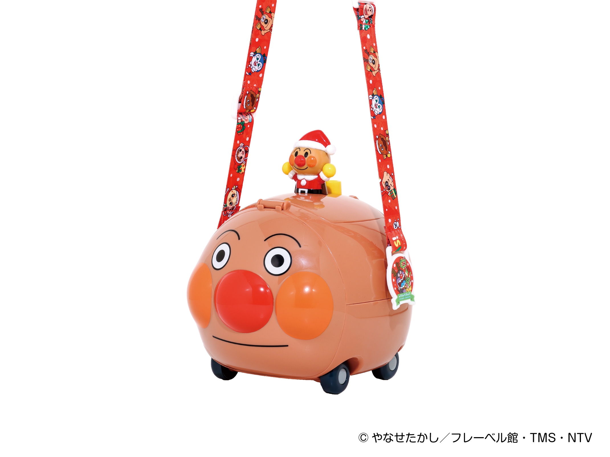 ポップコーンケースアンパンマンごう クリスマスver 価格:4,200円 店舗:アンパンマンカーニバル王国