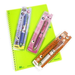 可愛いからシンプルまで揃えたくなる。カービィの３色フリクションボールペン