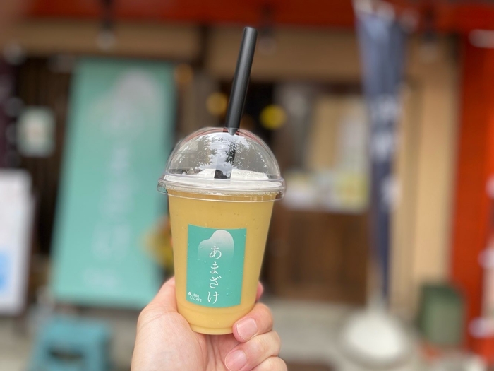 完熟マンゴーヨーグルトスムージー