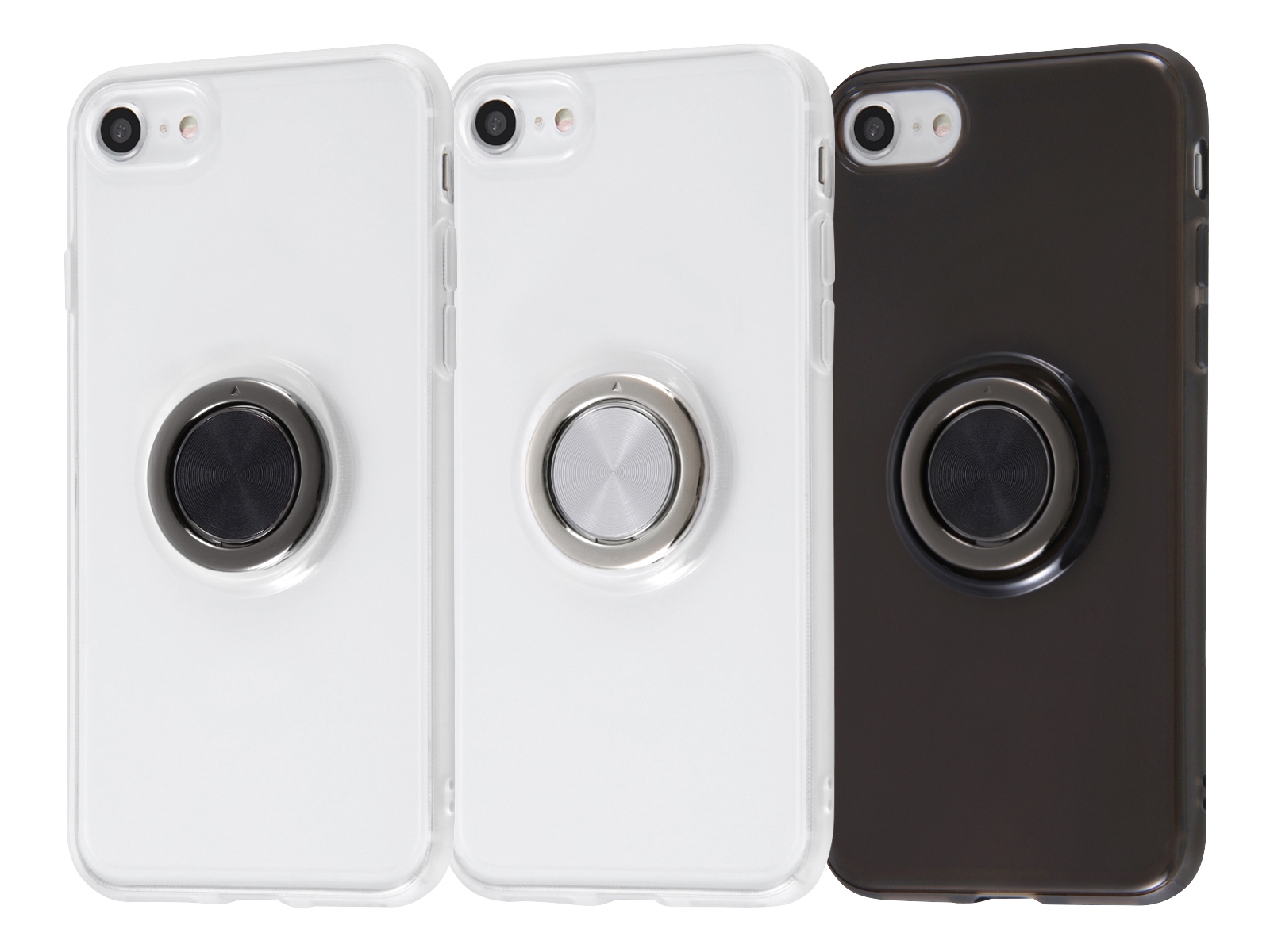 TPUソフトケース リング付 カラー