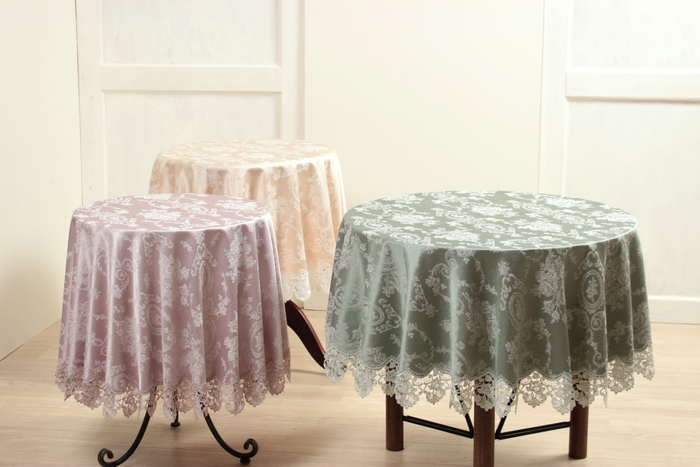 円形クロスもサイズ豊富