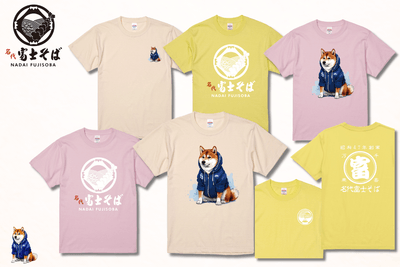 3色の春カラーTシャツとデザイン一覧