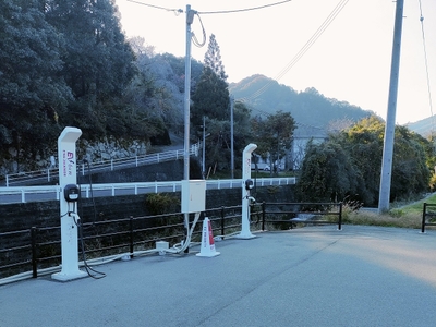EV充電器設置施設一例　賀茂川荘