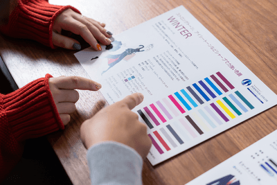 A. tailor（エーステーラー）診断結果を記載したシートによるイメージコンサルタンティング