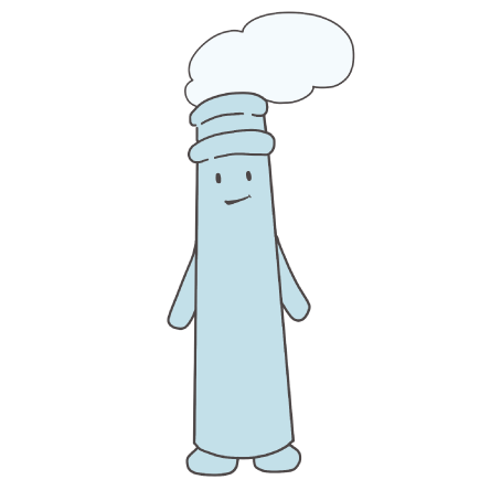 日立市のシンボル大煙突がモデルの「だいえんとつくん」