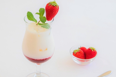 ▲淡路島産ハニーいちごみるく