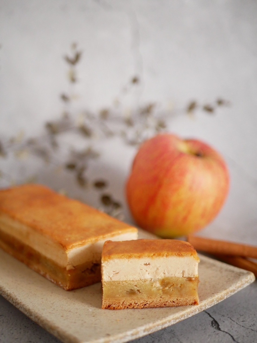 <大三萬年堂 HANARE>芋ようかんブリュレ ~りんご&シナモン~