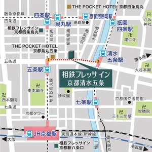 ホテル周辺地図