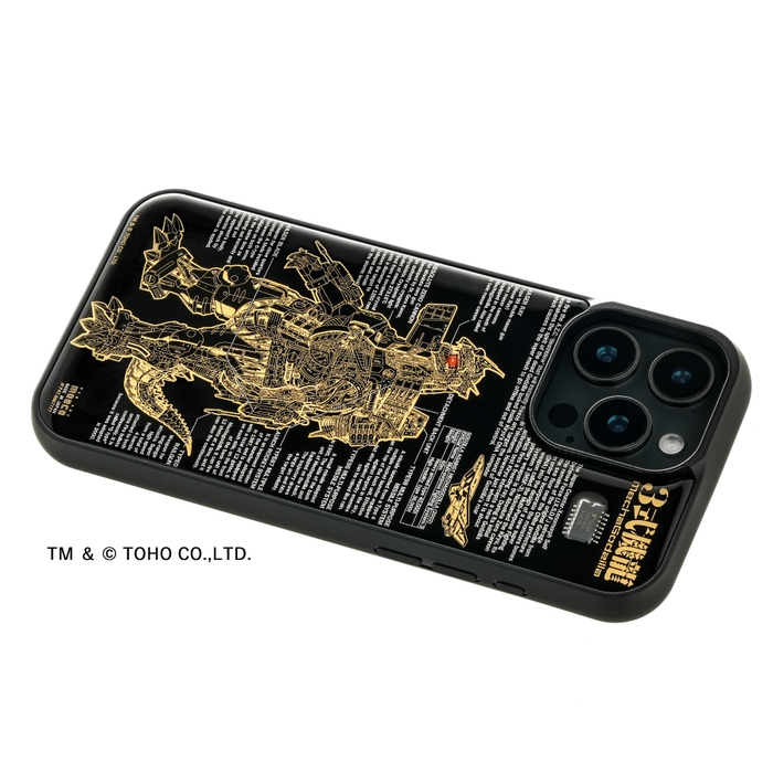 FLASH 3式機龍 基板アート iPhone 16Pro Maxケース ななめ LED