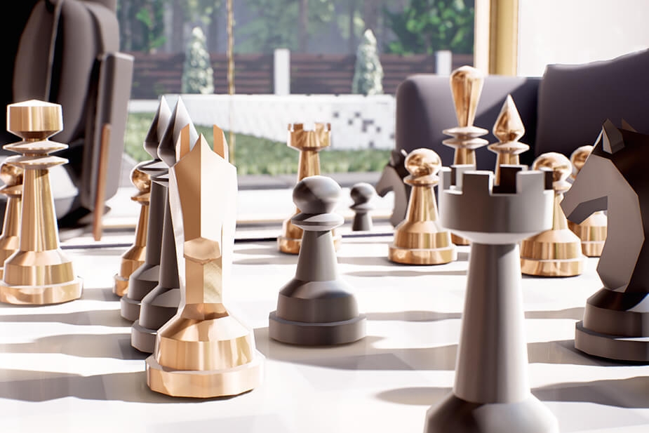 バーチャルショールーム:インテリア(チェス)