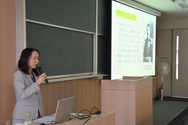 【名城大学】論文博士の学位を授与された廣瀬武夫研究者の笹本さんが都市情報学部で特別講義