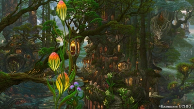 ファンタジーアートの巨匠・内尾 和正、 画業45周年記念個展開催