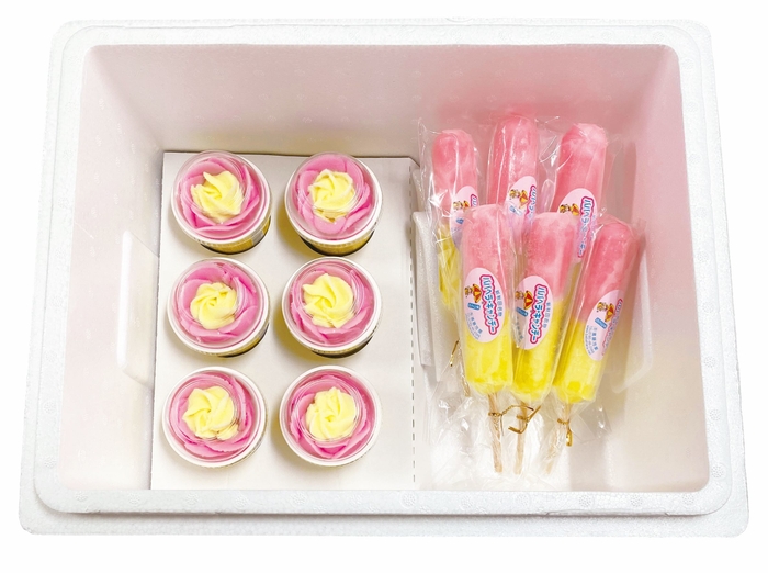 ババヘラ・バラ盛りカップ&キャンデーセット