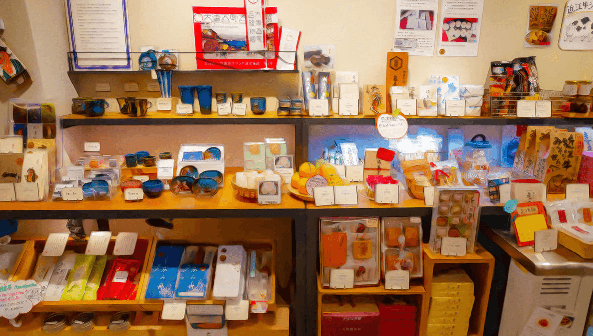 大津駅観光案内所OTSURY|店内