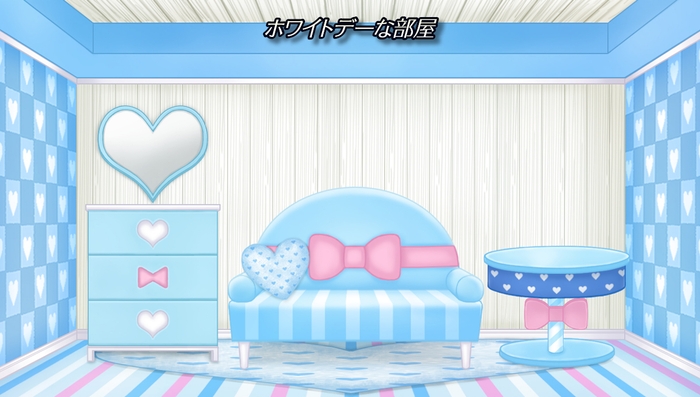 インテリア『ホワイトデーな部屋』