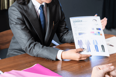 A. tailor（エーステーラー）イメージコンサルタントが診断結果に基づきご提案