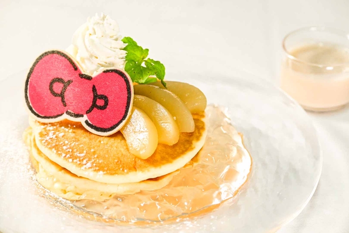 ▲「Summer’s Pancakeピーチ&ジュレ特製桃ソース」
